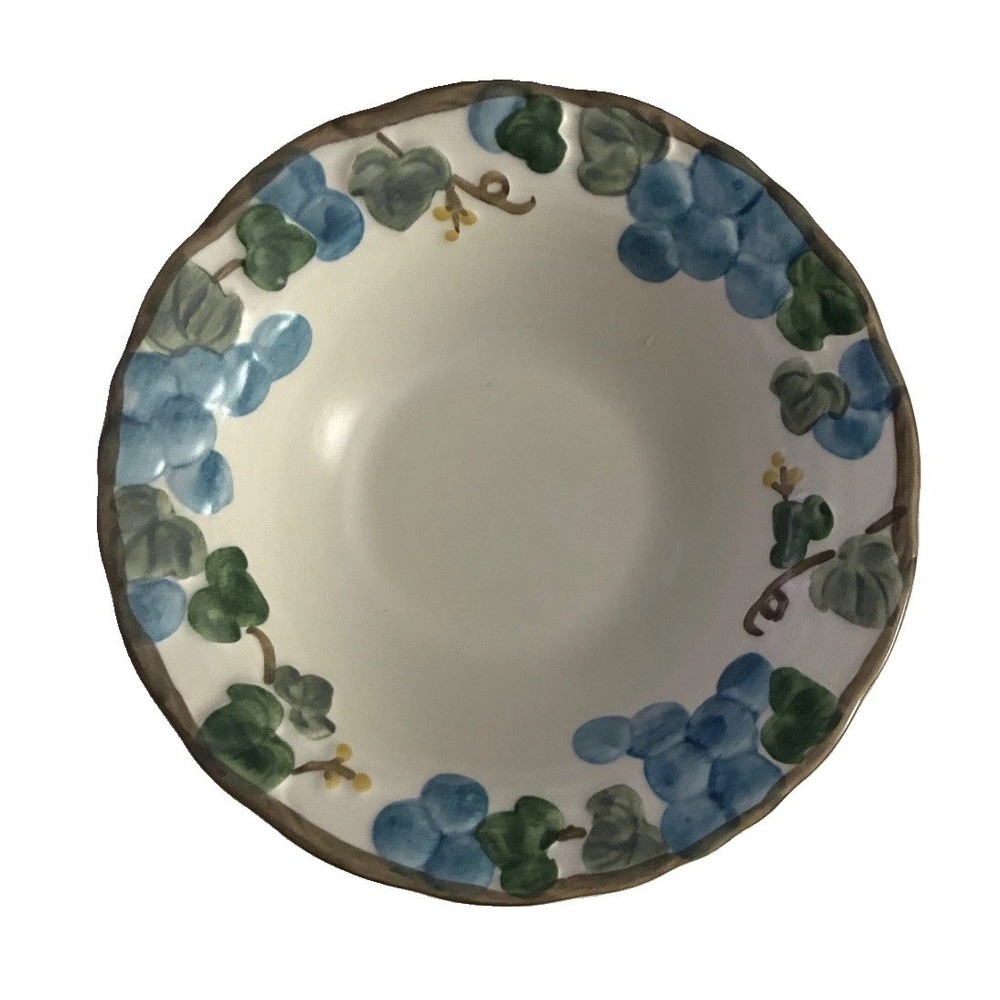 Metlox Poppy Trail Vernon Sculptured Grape Soup Cereal Bowl USA poppytrail - Picture 4 of 6